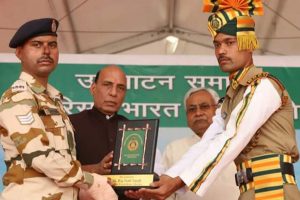 Rajnath Singh inaugurates 6th Battalion ITBP headquarters in Chhapra