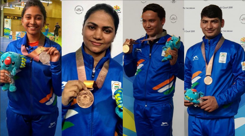 CWG 2018 Shooting roundup: Jitu creates new record, Mehuli, Apurvi, Om boost India’s medal tally
