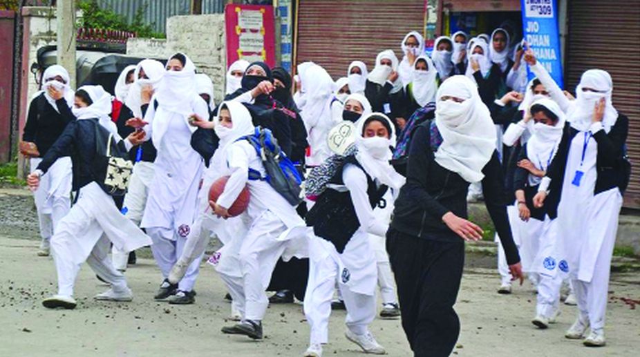 A new dimension to stone pelting in the Kashmir valley