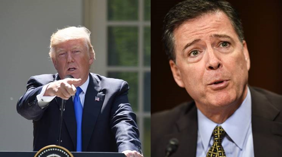 Donald Trump accuses former FBI head James Comey of breaking law