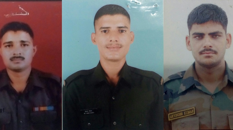 J&K encounters: 3 martyred Army jawans belonged to Punjab, UP, Rajasthan