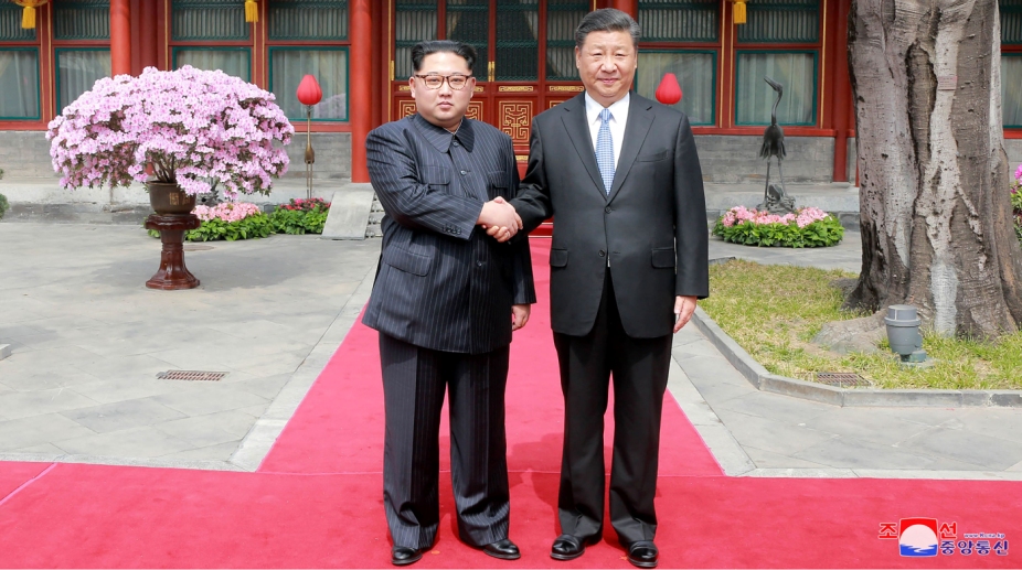 Kim Jong meets Xi Jinping for second time in China