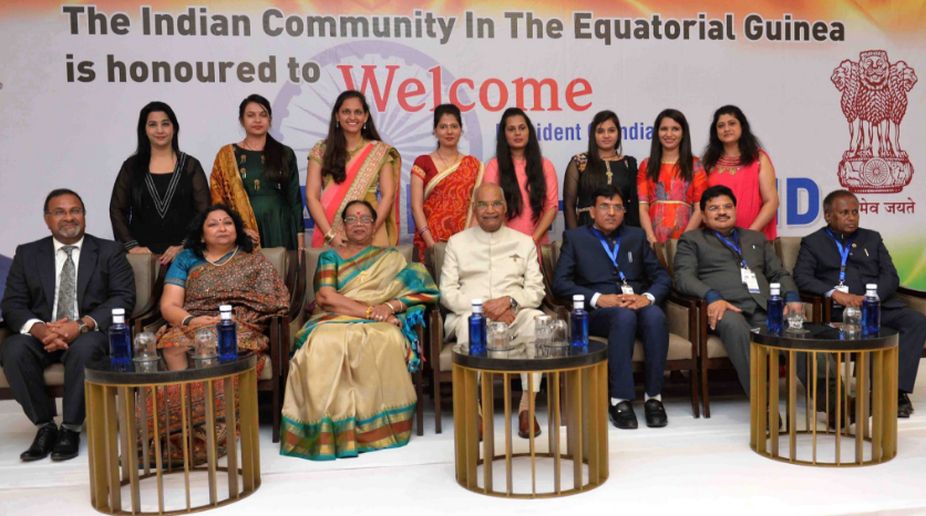 Indian community critical in fortifying ties with Equatorial Guinea: Kovind