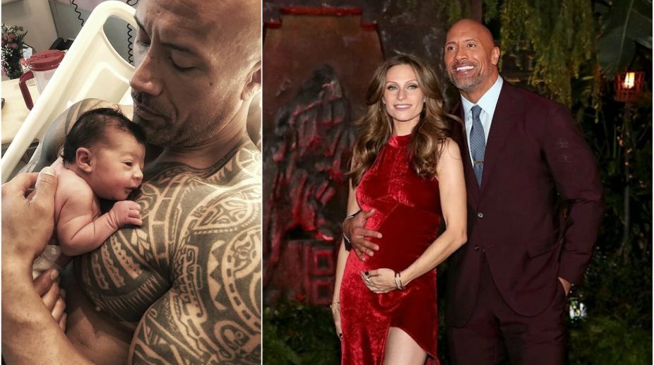 Dwayne The Rock Johnson welcomes his 3rd child Tiana Gia