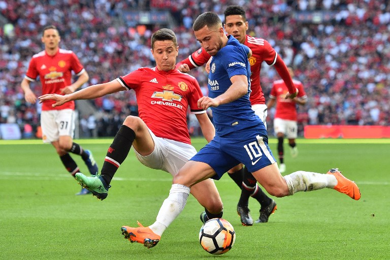 Eden Hazard, Chelsea F.C., Manchester United F.C., Manchester United vs Chelsea, FA Cup, FA Cup Final, Ander Herrera