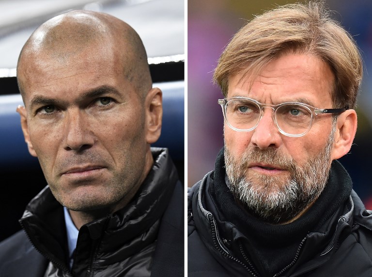 Jurgen Klopp, Zinedine Zidane, UEFA Champions League, UEFA Champions Leauge FInal, Real Madrid C.F., Liverpool F.C., Real Madrid vs Liverpool