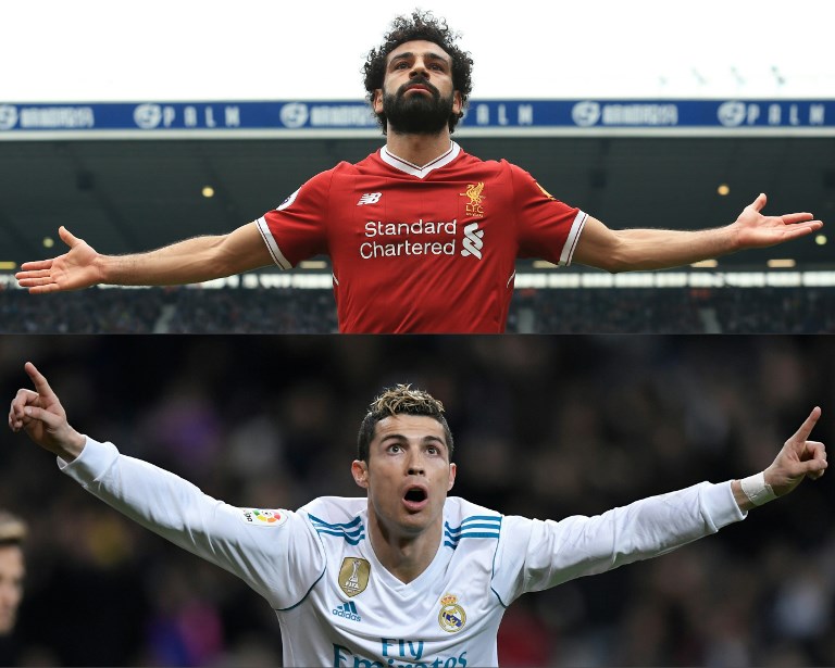 Cristiano Ronaldo, Mohamed Salah, Liverpool F.C., Real Madrid C.F., UEFA Champions League, UEFA Champions League Final