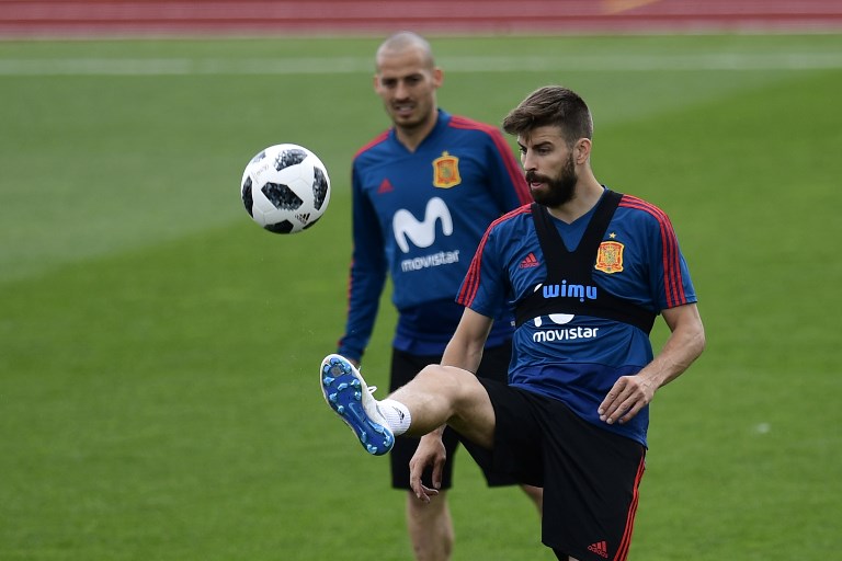 Gerard Pique, David Silva, Spain Football, 2018 FIFA World Cup, FIFA World Cup 2018, 2018 FIFA World Cup Favourites