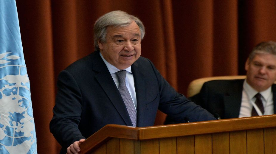 UN Chief saddened over destruction caused by Cyclone Titli in Odisha, Andha Pradesh