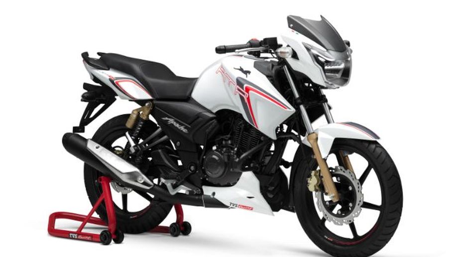 Tvs Apache Rtr 180 Race Edition Launched At Rs 83 233