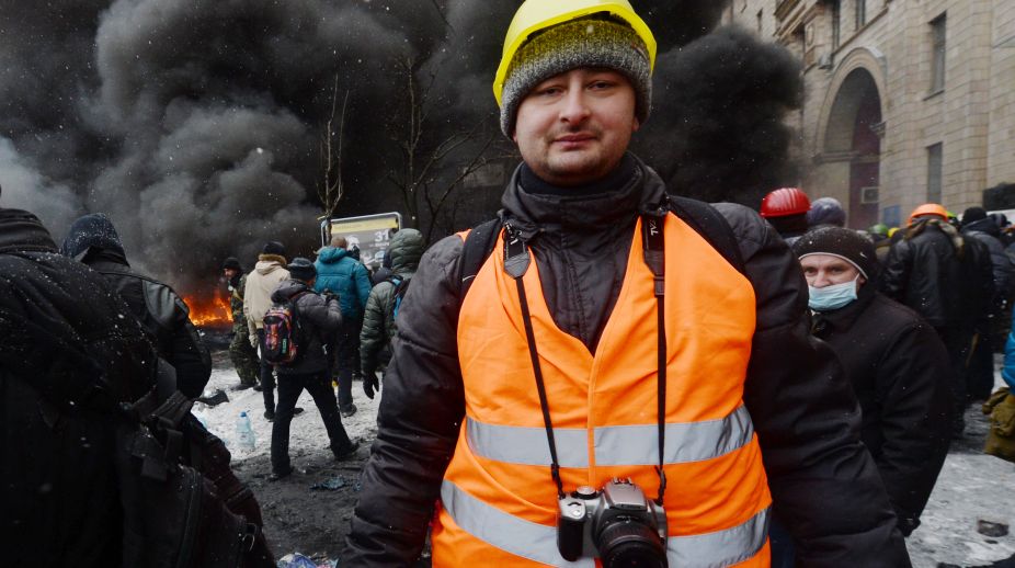 Russian journalist killed in Ukrainian capital Kiev