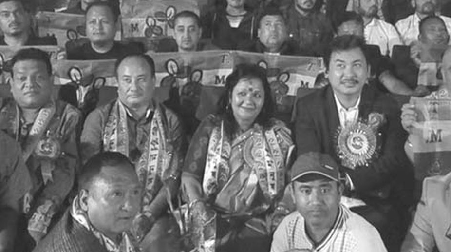 Bimal Gurung supporters in Kalimpong join Trinamool