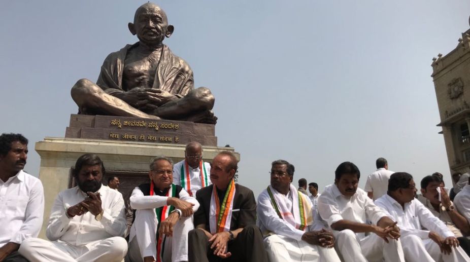Democracy brazenly massacred in Karnataka: Congress