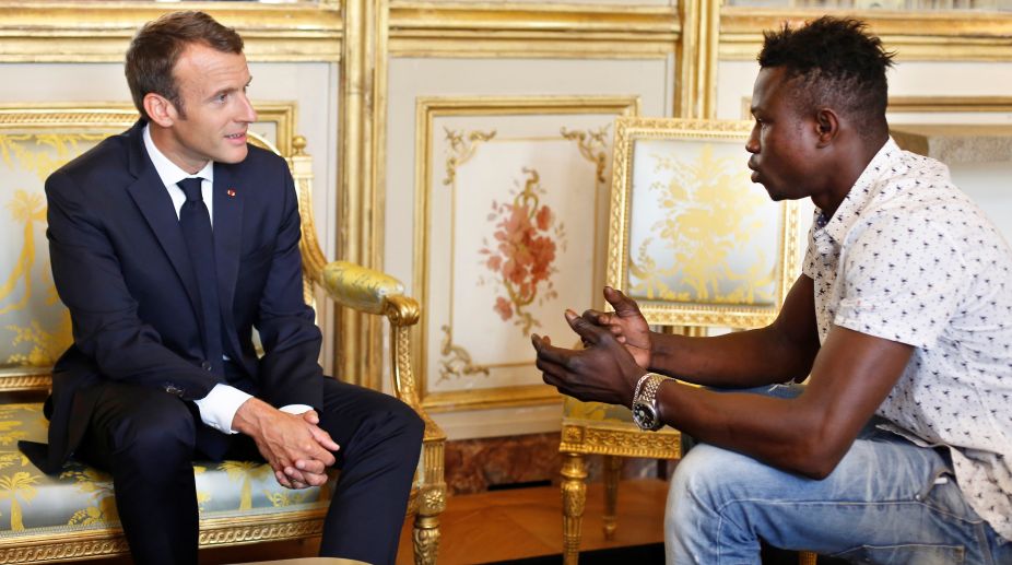 Malian migrant who saved 4-yr-old child to get honorary French citizenship