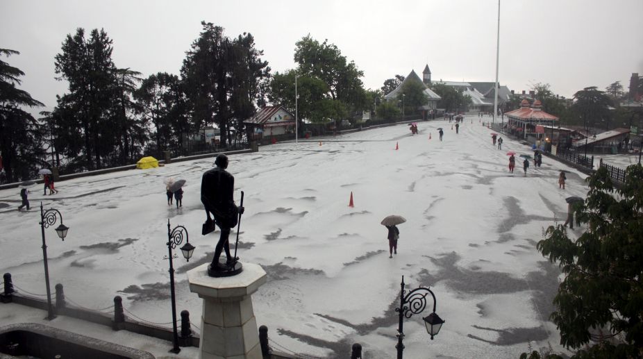 After dust storm hits north India, Met dept issues weather alert for Tuesday; hail in Shimla