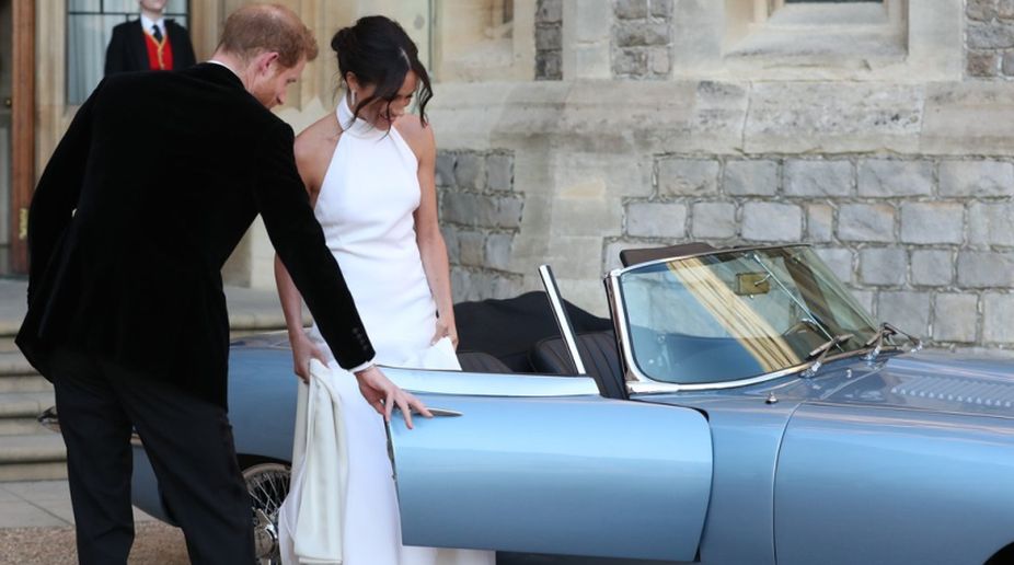 When Meghan Markle, Prince Harry rode ‘most beautiful car in the world’ | See video