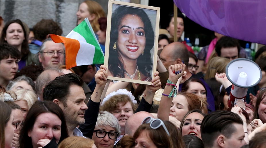 6 yrs after Savita Halappanavar’s death, Ireland votes to scrap anti-abortion laws