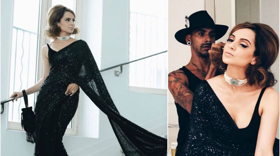 Kangana says Indian women should know how to drape a sari