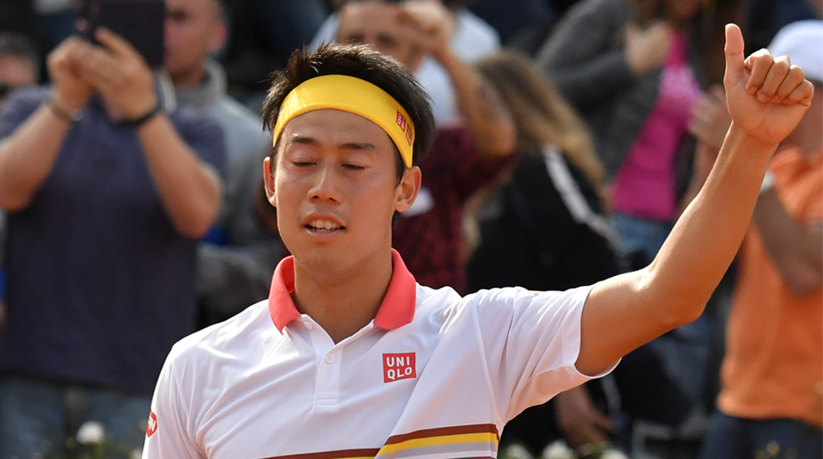 Italian Open: Kei Nishikori sees off Grigor Dimitrov in R2