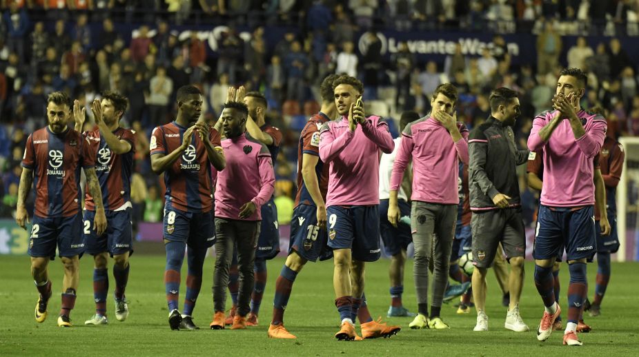Levante end Barcelona’s hopes of ‘perfect’ unbeaten La Liga season