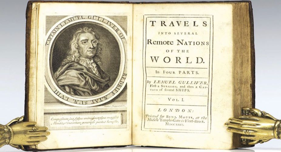 The first edition of Gulliver’s Travels