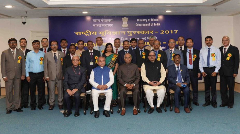 We must be mindful of the human side of mining: Kovind at National Geoscience Awards