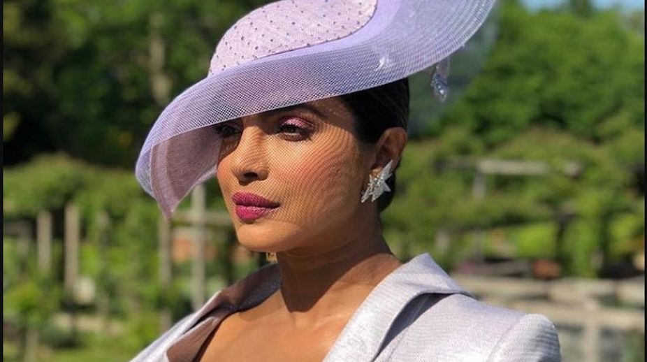 Watch: Priyanka Chopra looks every bit royal at friend Meghan Markle’s wedding