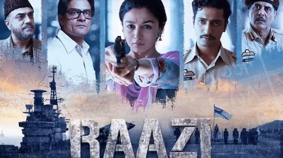 Alia Bhatt-starrer Raazi witnesses 50 per cent jump at Box Office
