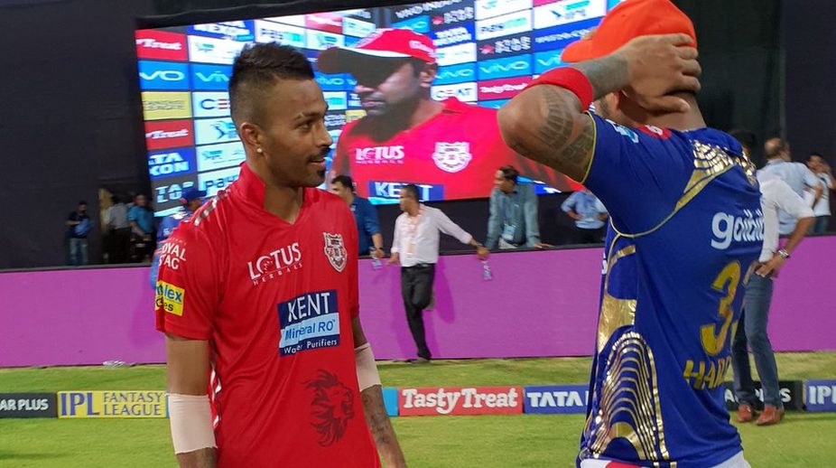 IPL 2018: Here is why KL Rahul swapped jersey with Hardik Pandya - The  Statesman
