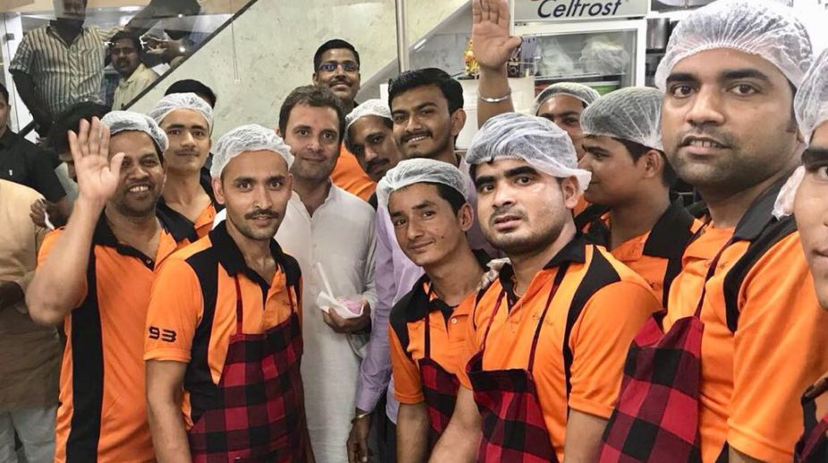 From Metro ride, Kulfi to ice cream; Rahul Gandhi tries to woo Karnataka