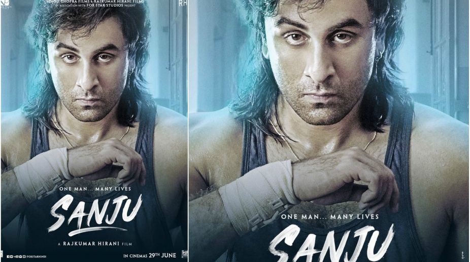 Ranbir Kapoor aces Sanjay Dutt's expression in new 'Sanju' poster - The  Statesman