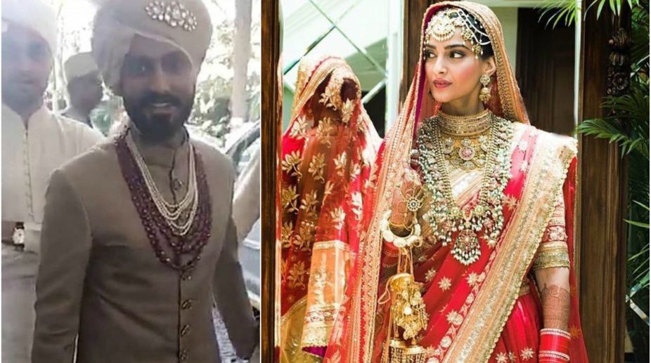 In Pictures: Sonam Kapoor-Anand Ahuja wedding look