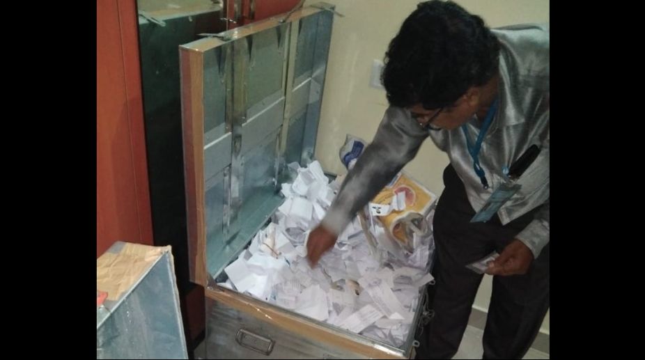 Karnataka polls: Blame game on after nearly 10,000 voter IDs recovered from Bengaluru apartment