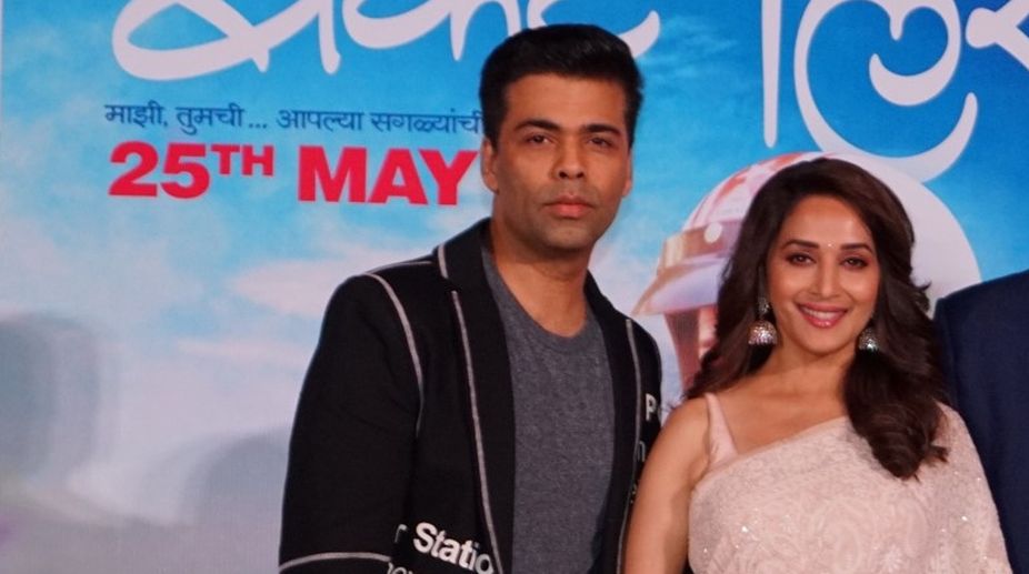 Hope I’m lucky for Madhuri,’Bucket List’: Karan Johar