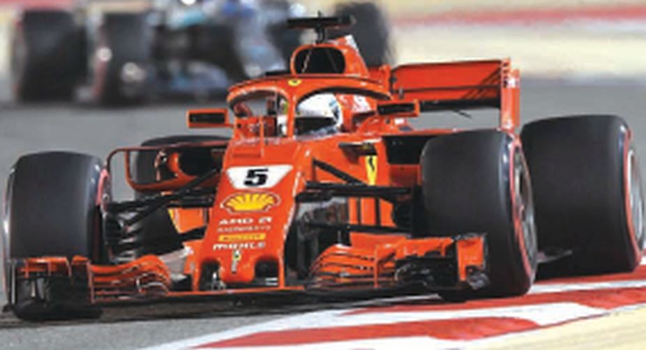 Formula One, Sebastian Vettel, Gulf Air Bahrain Grand Prix, Bahrain International Circuit