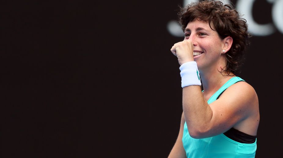 Suarez Navarro sails through French Open 1st round
