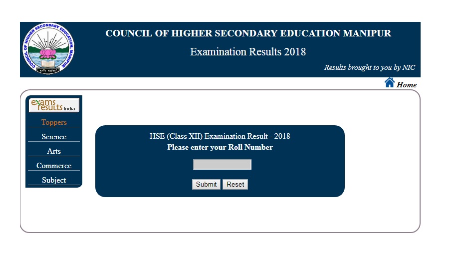 Manipur, Class 12, Class XII, Results 2018, manresults.nic.in, Manipur Board Results 2018, Manipur HSE Results 2018