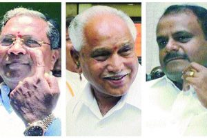 Karnataka floor test: Two Congress MLAs skip oath-taking, BJP has one absentee