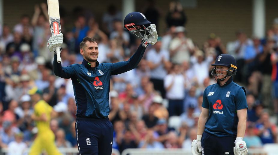 England post new ODI record total