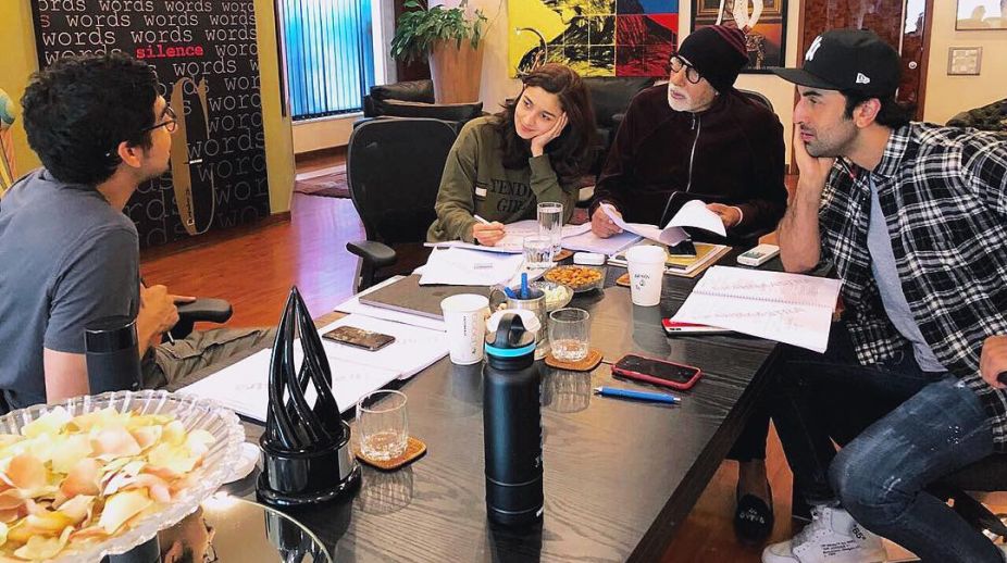 Amitabh Bachchan joins Ranbir Kapoor, Alia Bhatt for Brahmastra preparation