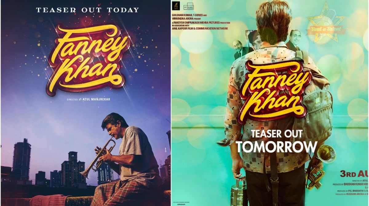 Fanney Khan poster: Anil Kapoor gives insight into aspiring singer’s dreams