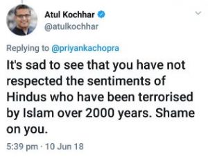 Michelin-star chef, Atul Kochhar, deleted tweet, Dubai, JW Marriot Marquis hotel