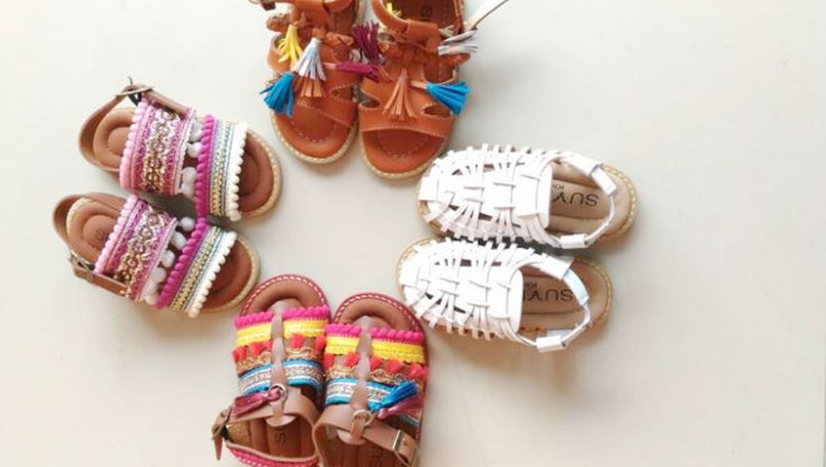 Boho sandals