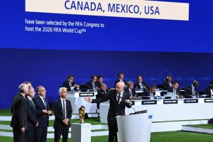 US, Canada and Mexico win bid to host 2026 FIFA World Cup