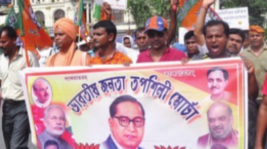 BJP campaigns against state’s terror
