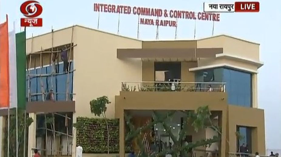 PM inaugurates hi-tech command and control centre in Chhattisgarh