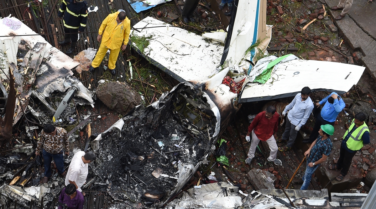 Ghatkopar plane crash | Co-pilot’s husband demands action against aviation company