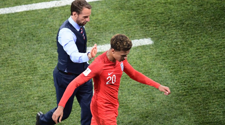 England midfielder Alli returns to group training ahead of Panama match