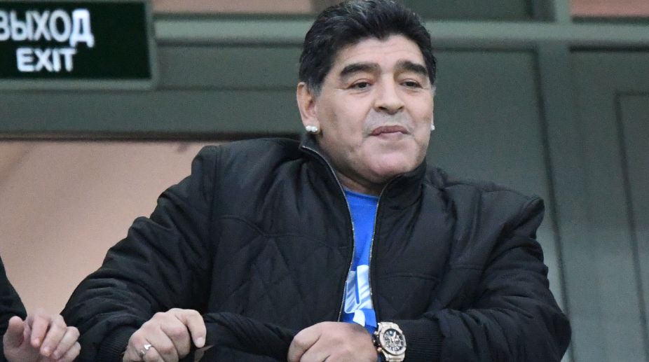 Maradona takes charge of Belarusian club Dynamo Brest