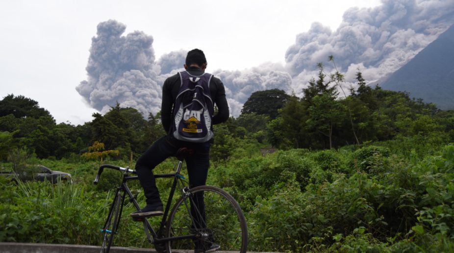 Guatemala volcano eruption